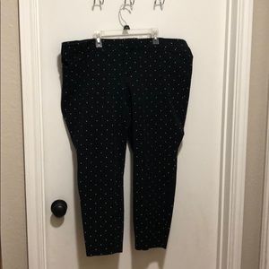 Black ankle pants